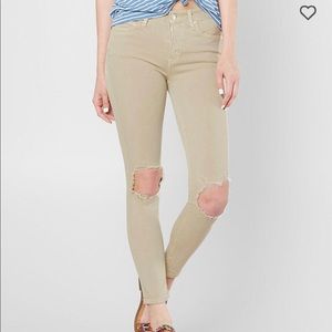 Free People Khaki, skinny, high rise